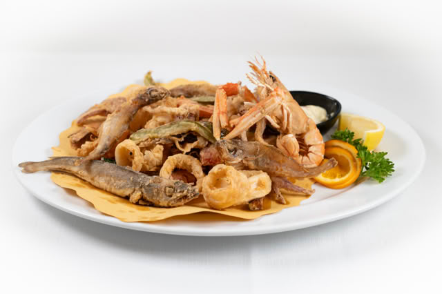 Frittura mista di pesce e frutti di mare